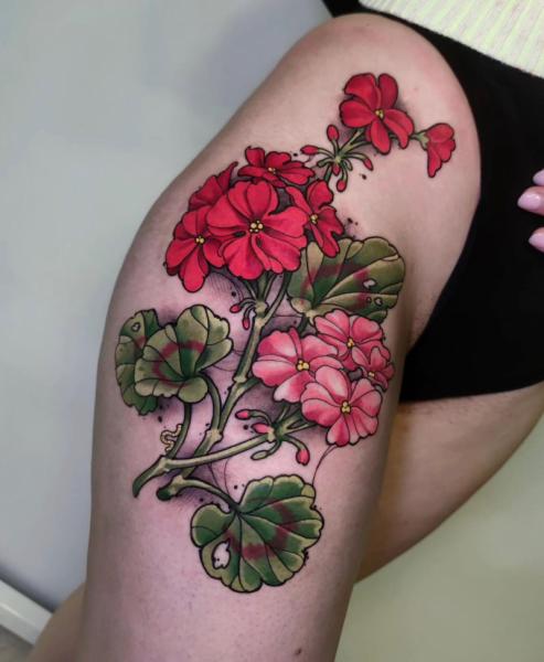 Τατουάζ Dirty Roses
