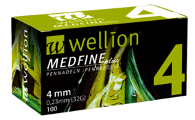 WELLION MEDFINE 4-5-6-8-10-12 mm (100 ΤΕΜ)ΒΕΛΟΝΕΣ ΙΝΣΟΥΛΙΝΗΣ