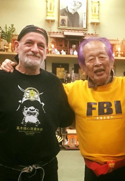 Ο Φίλιππος Ματζηρίδης με τον Soke Hatsumi στην Ιαπωνία!