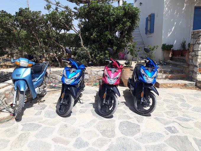 Faros Bikes Ενοικίαση αυτοκινήτων μοτοποδηλάτων Σχοινούσα