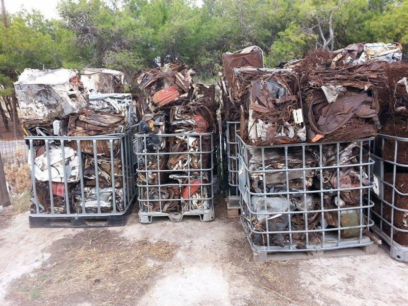 Β R K Recycling Μπιζά - Ανακύκλωση μετάλλων - Πάρος