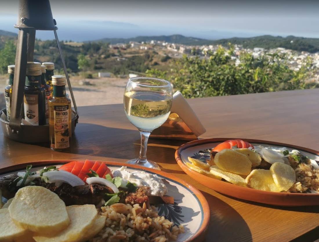 Embonas View Εστιατόριo Cafe