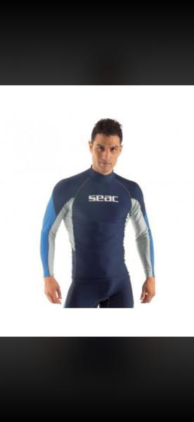 ανδρική μπλούζα short and long με αντηλιακή προστασία seac - 25€