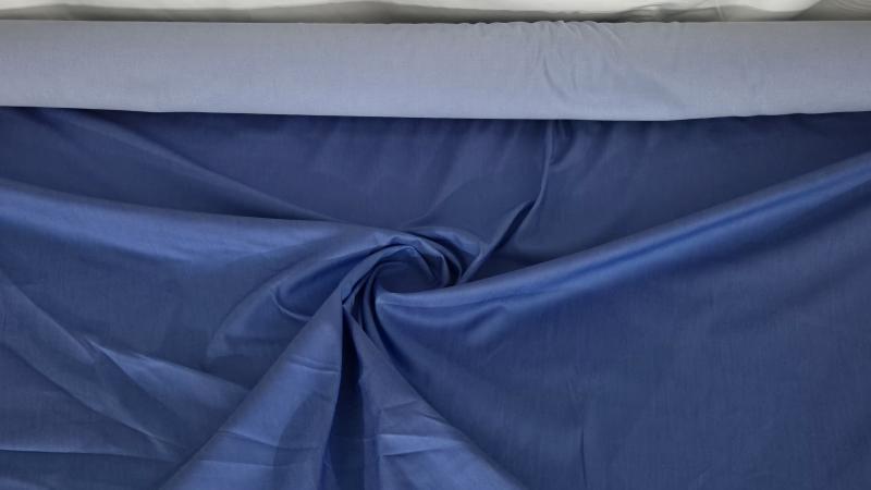 Τζην Polyester Cotton Ελαστικό Μονόχρωμο