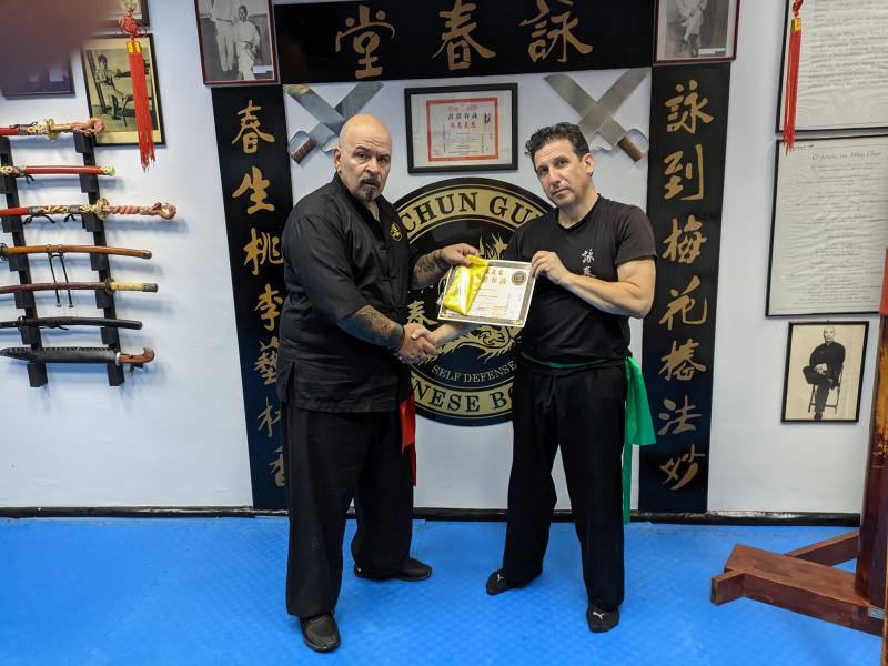 Sifu Chris Vafiadis Wing Chun Σχολή πολεμικών τεχνών