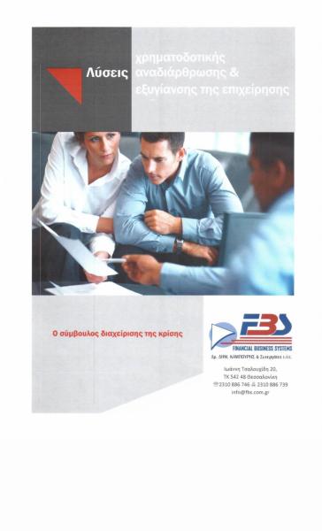 Financial Business Systems Σύμβουλος επιχειρήσεων