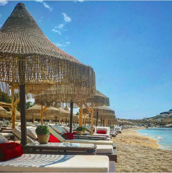 Agia Anna Beach Bar Restaurant Mykonos Island
